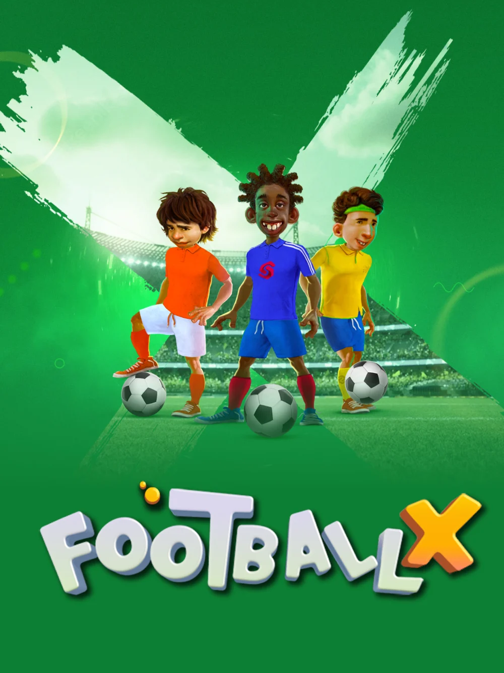 Portada deportiva con fútbol y energía de apuesta en vivo